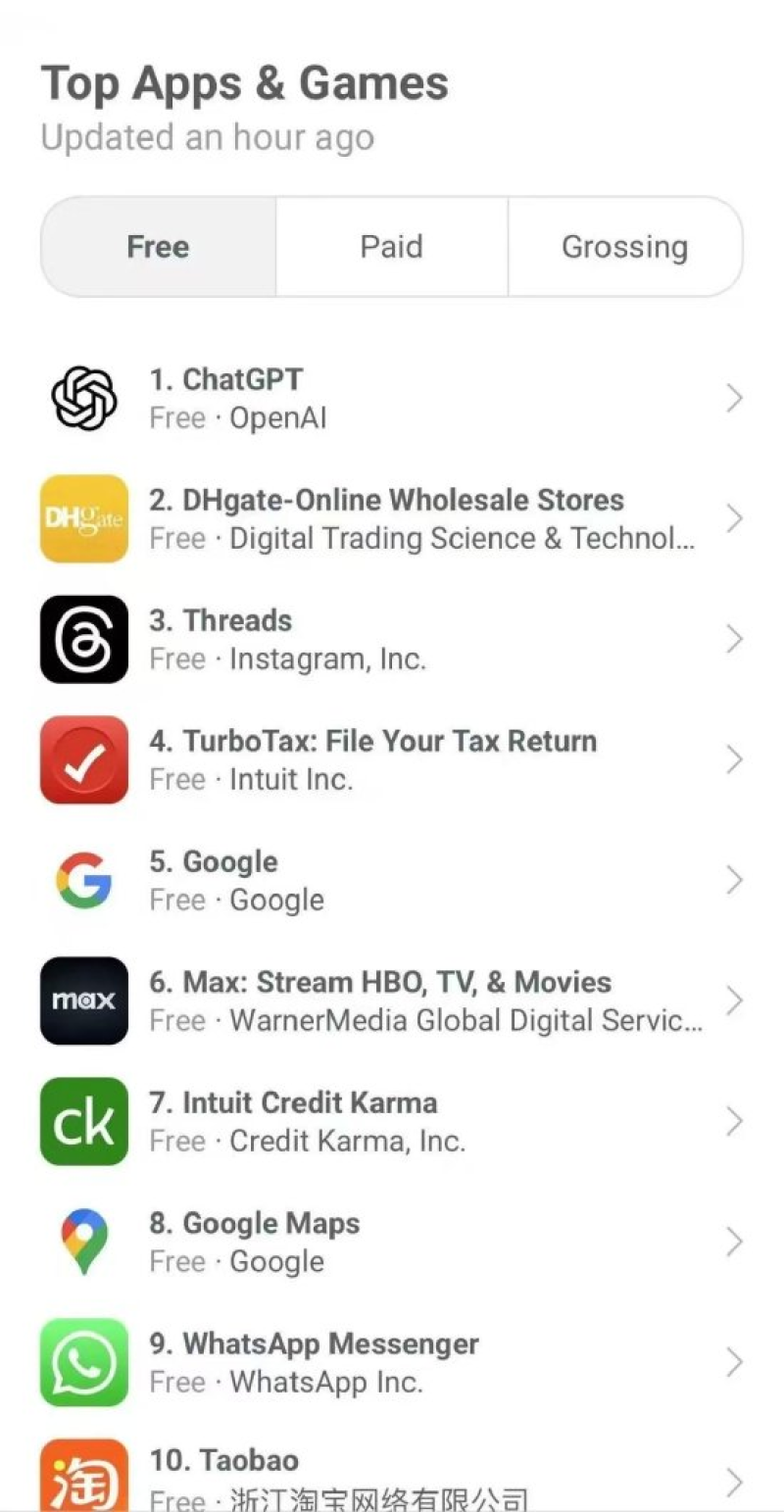 中国跨境电商App“敦煌网”苹果应用商店排名升至第二