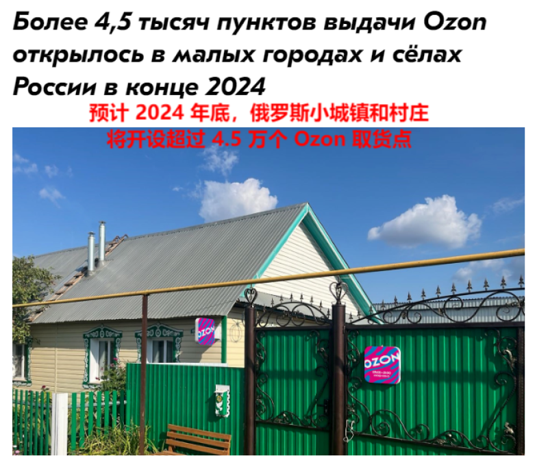 Ozon对物流下手了，配送超时将面临罚款