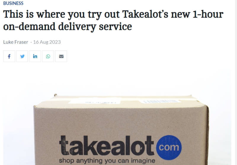 积极拥抱南非下沉市场，Takealot要玩把大的
