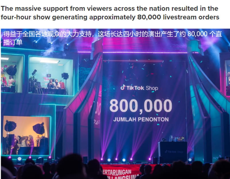 一场直播拿下8万份订单，TikTok出手就是王炸