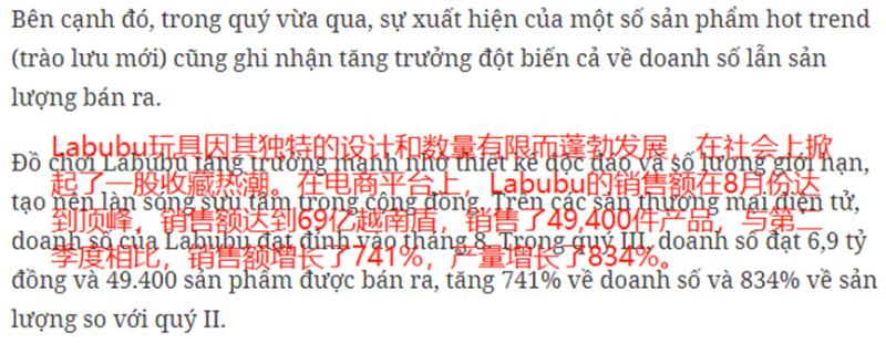 国产潮玩在越南掀起盲袋热潮，狂销46亿越南盾