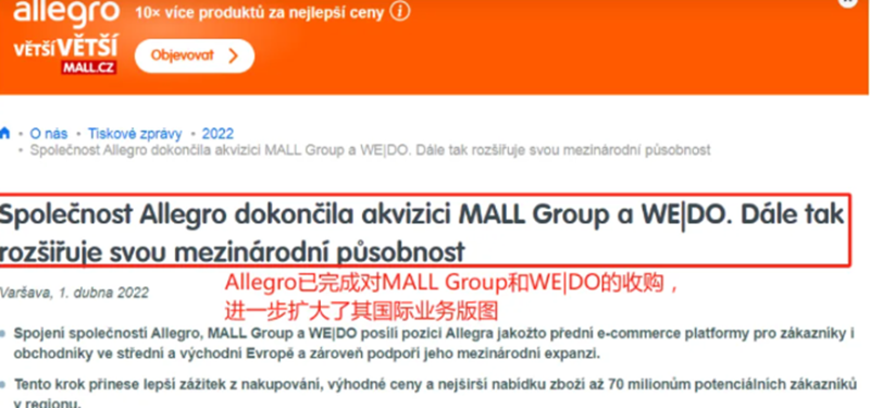 Allegro开辟匈牙利新市场，电商生意越做越大