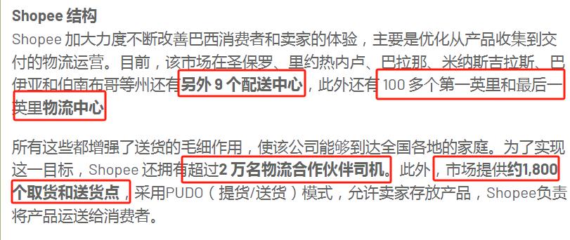 在巴西认真搞事业，Shopee继续打造物流护城河