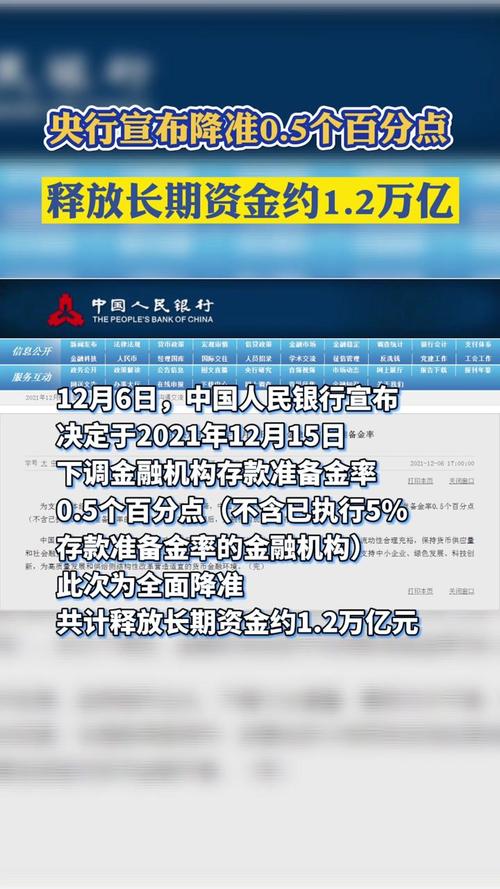 年内第二次降准今日落地，释放1.2万亿元利好谁？
