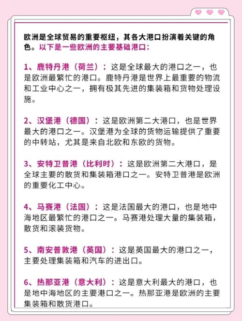 法国港口有哪些基本港？法国基本港口简介介绍