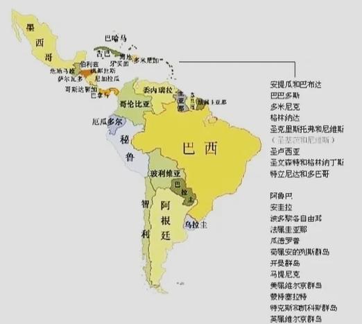 拉美地区指的是哪些国家?拉美地区简介概况