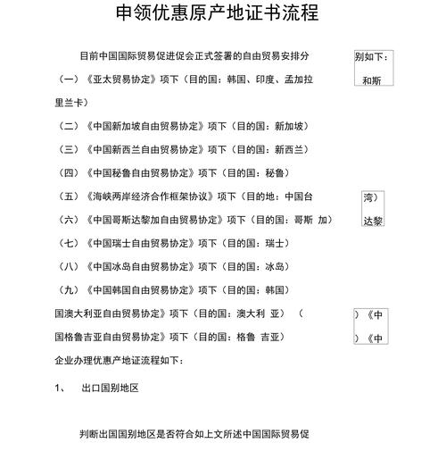 贸易公司如何申请办理原产地证书？程序流程是什么？